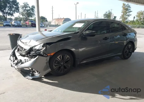 2019 Honda Civic Ex z USA, uszkodzony, nr VIN SHHFK7H67KU227064